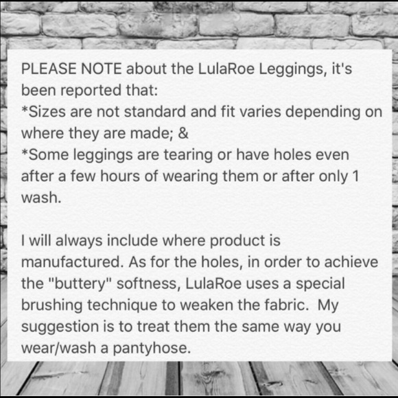 🆕Rare 🖤LULAROE🖤 Dice 🎲 Leggings, OS - Picture 5 of 6